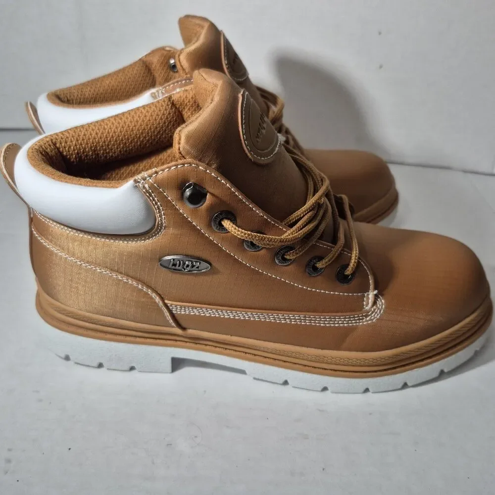Lugz Drifter Ripstop Mens Brown White Chukka Boots Size 10 44 EUR MDRST-741